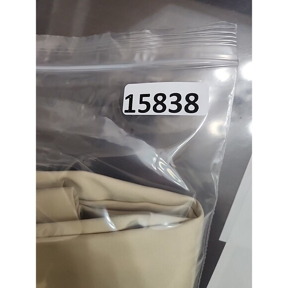 Chaps Perfectly Polished Dress Pants Womens 6 Beige Side Zip Super Stretch NEW - Picture 8 of 8